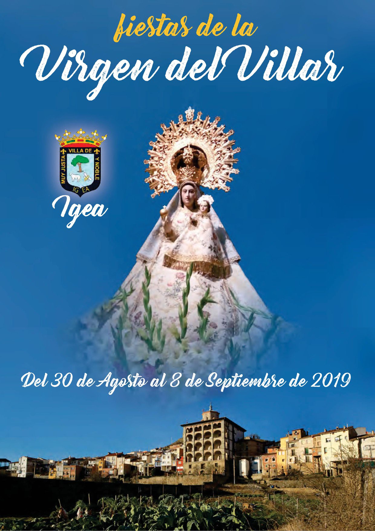 Fiestas patronales en honor a Nuestra Señora del Villar 2019 Igea
